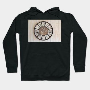 Roman Analog Wall Clock Hoodie